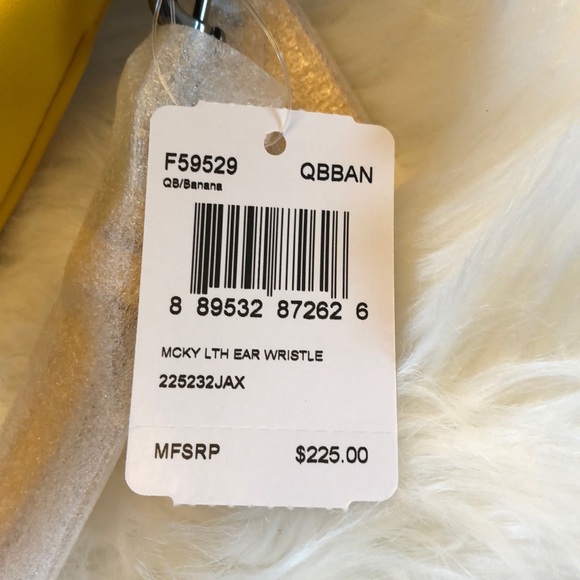 Coach Wristlet Glove Calf Leather Mickey Ears NWT - Picture 5 of 6